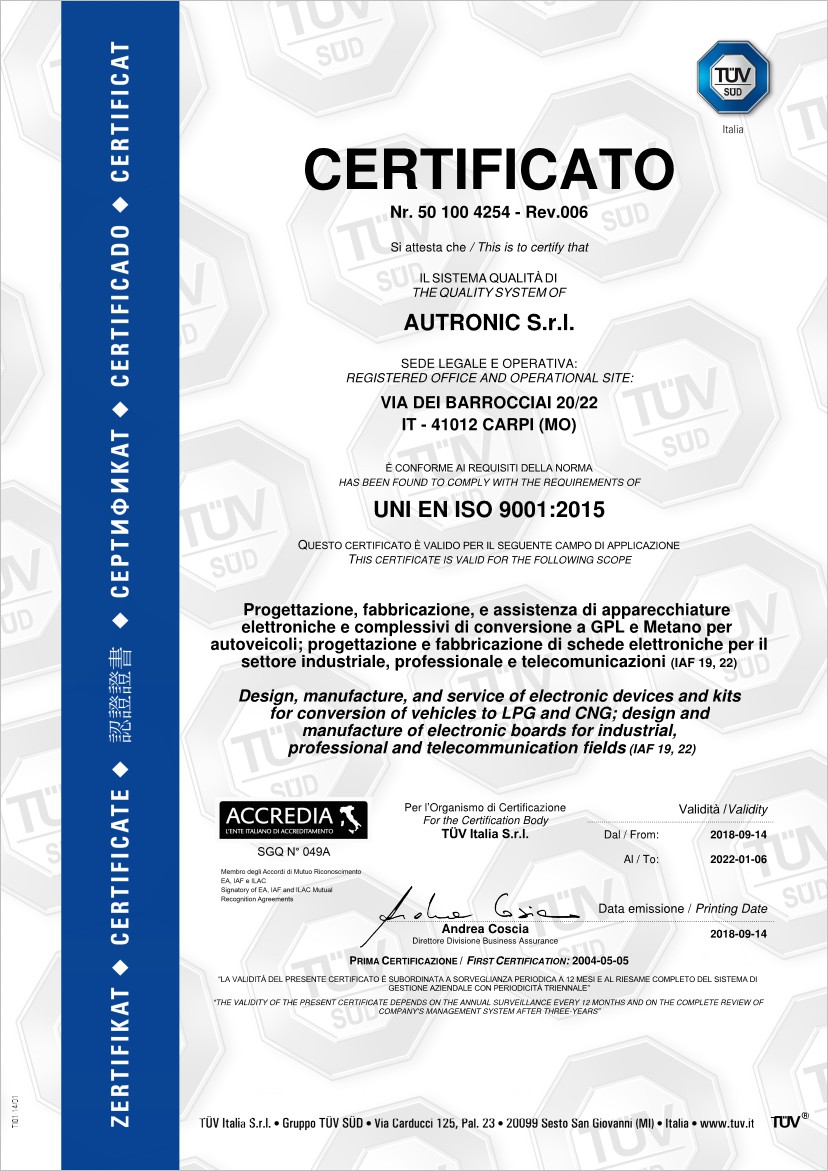 certificazione